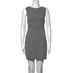 Rachel Comey Siega black/white check mini dress, size XS